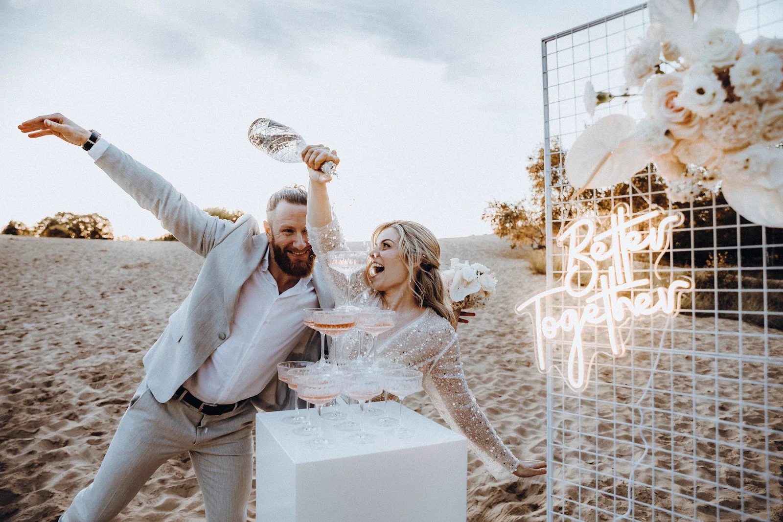 Aufnahme von Hochzeitsfotografin Bekka